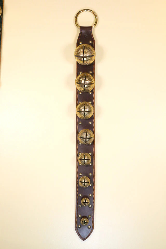 8 Odd Numbered Solid Brass Bells