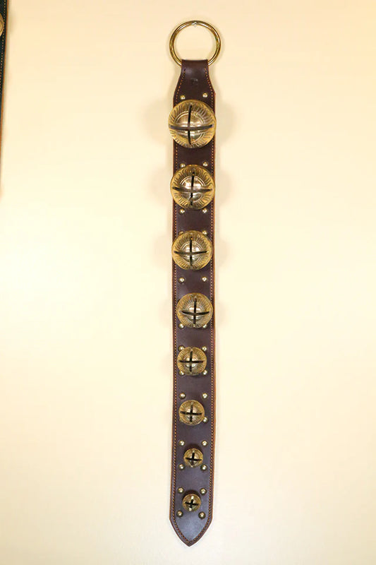 8 Odd Numbered Solid Brass Bells