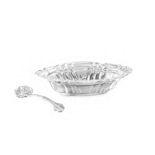 TUSCANY Small Oval Bowl with Spoon