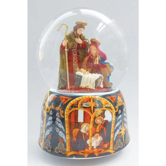 Holy Family Snow Globe