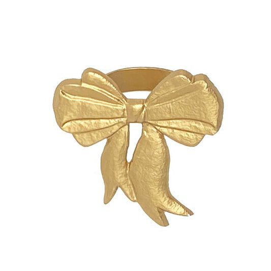 Bow Napkin Ring Set of 4