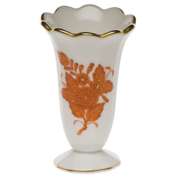 Scalloped Bud Vase