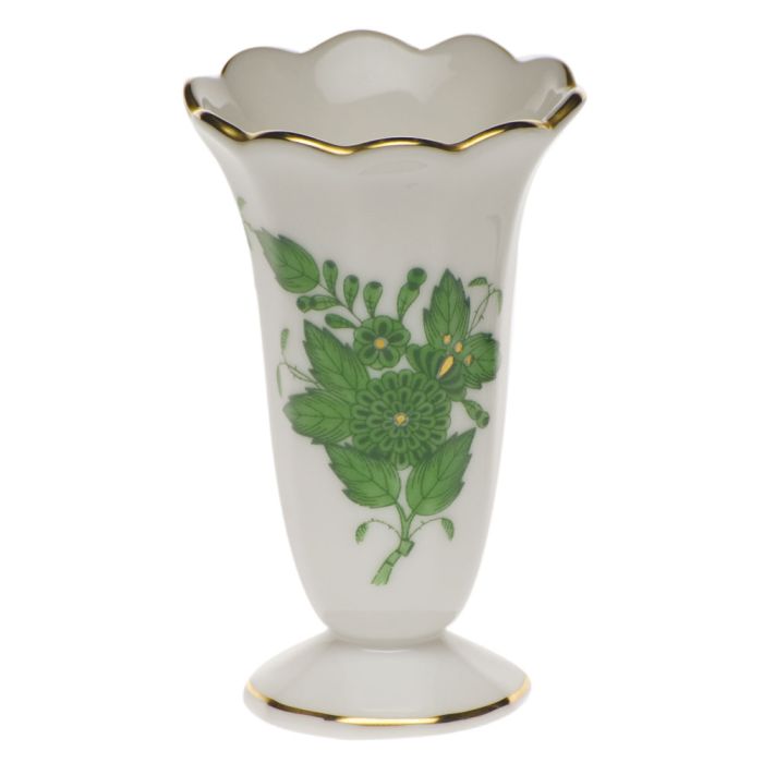 Scalloped Bud Vase