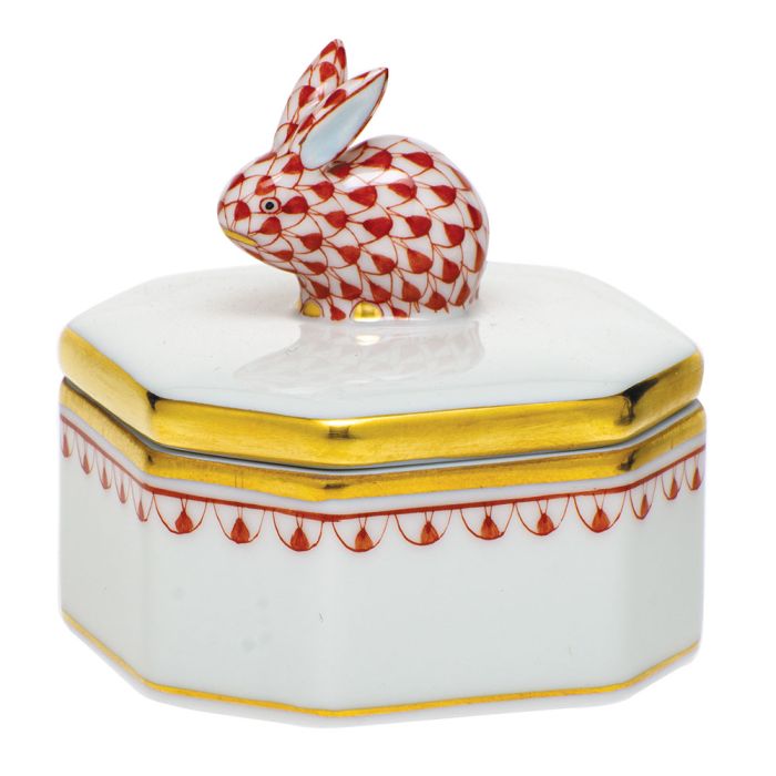 Petite Octagonal Box Rabbit