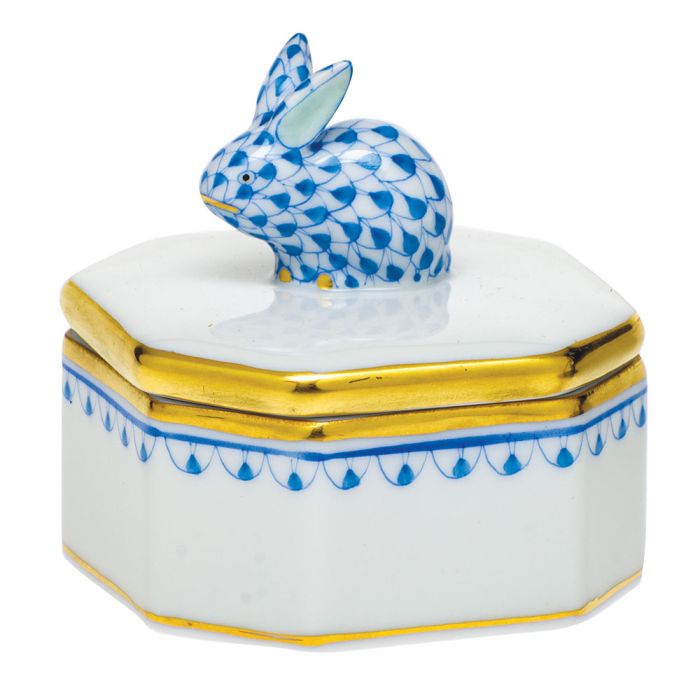 Petite Octagonal Box Rabbit