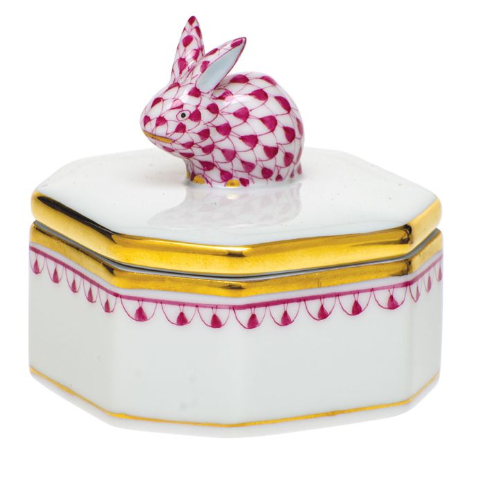 Petite Octagonal Box Rabbit