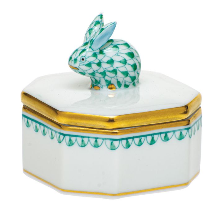 Petite Octagonal Box Rabbit