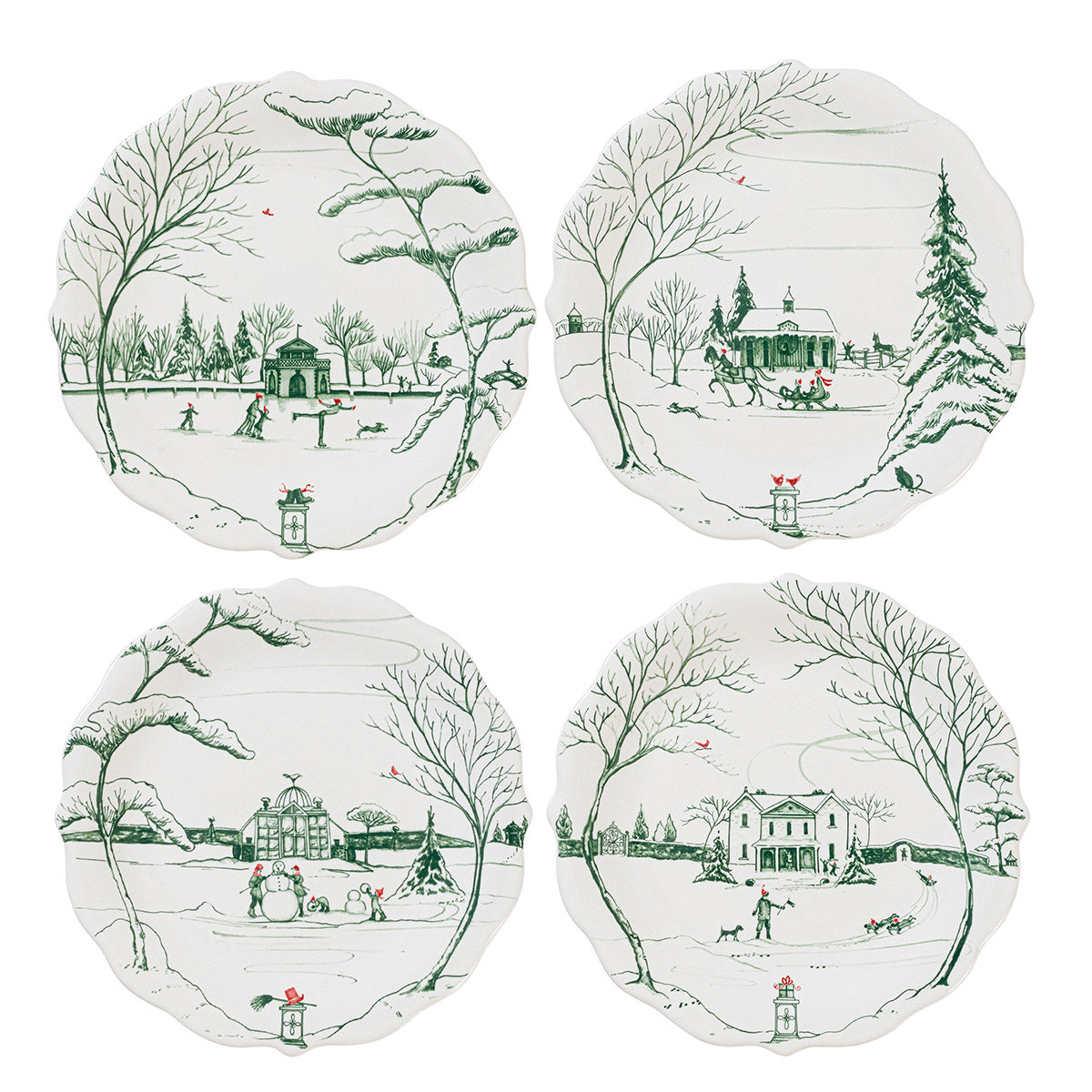 Country Estate Winter Frolic Evergreen