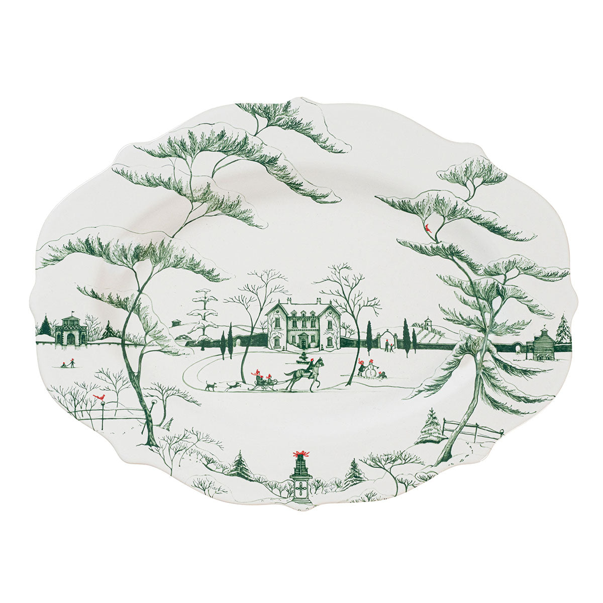 Country Estate Winter Frolic Evergreen
