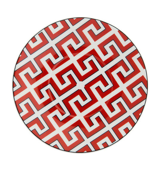 Royal Palace Cosmopolitan Red Coffee/Tea Saucer