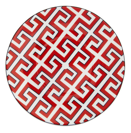 Royal Palace Cosmopolitan Red Bread and Butter Plate