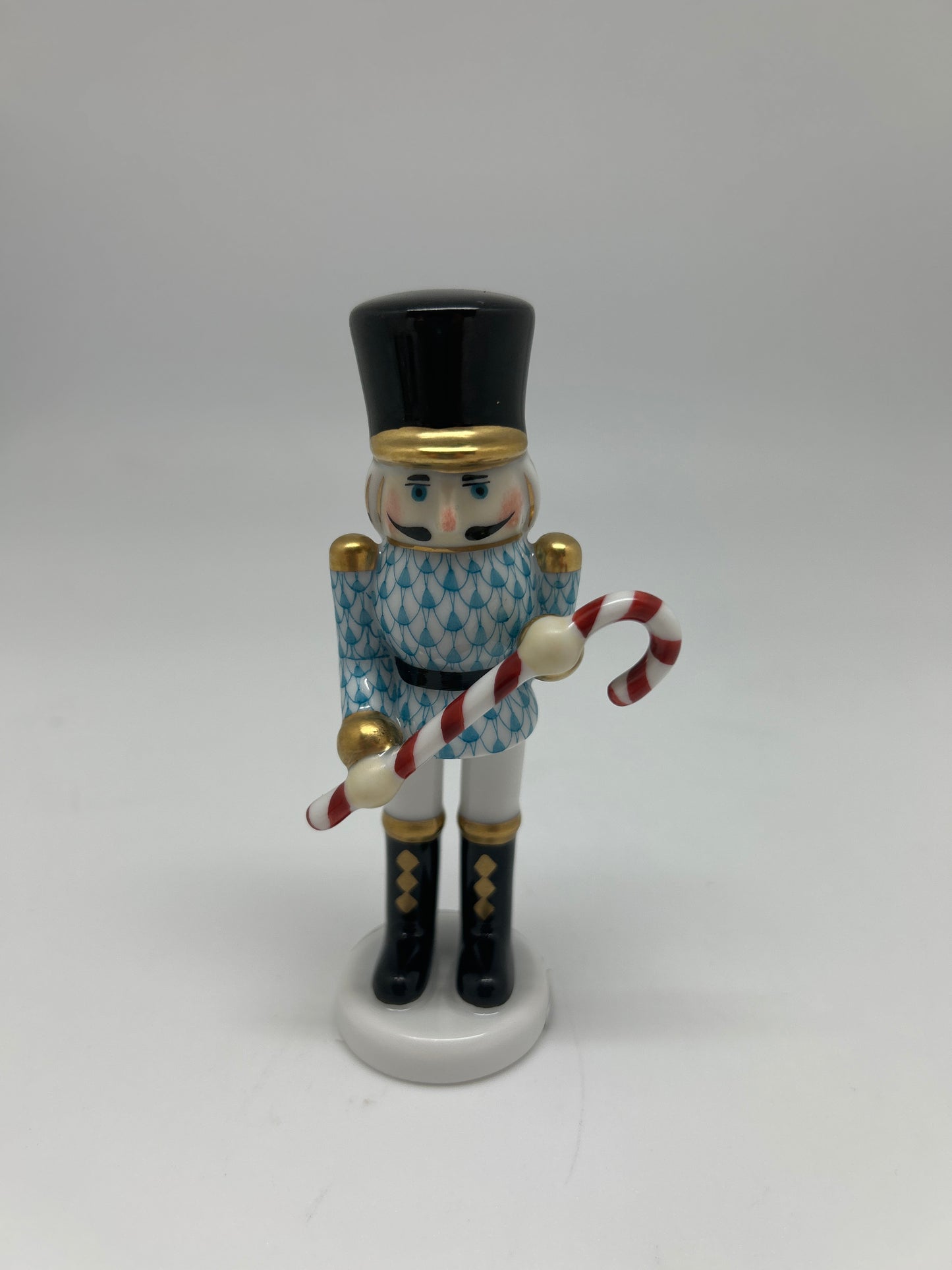 Small Nutcracker with Candy Cane