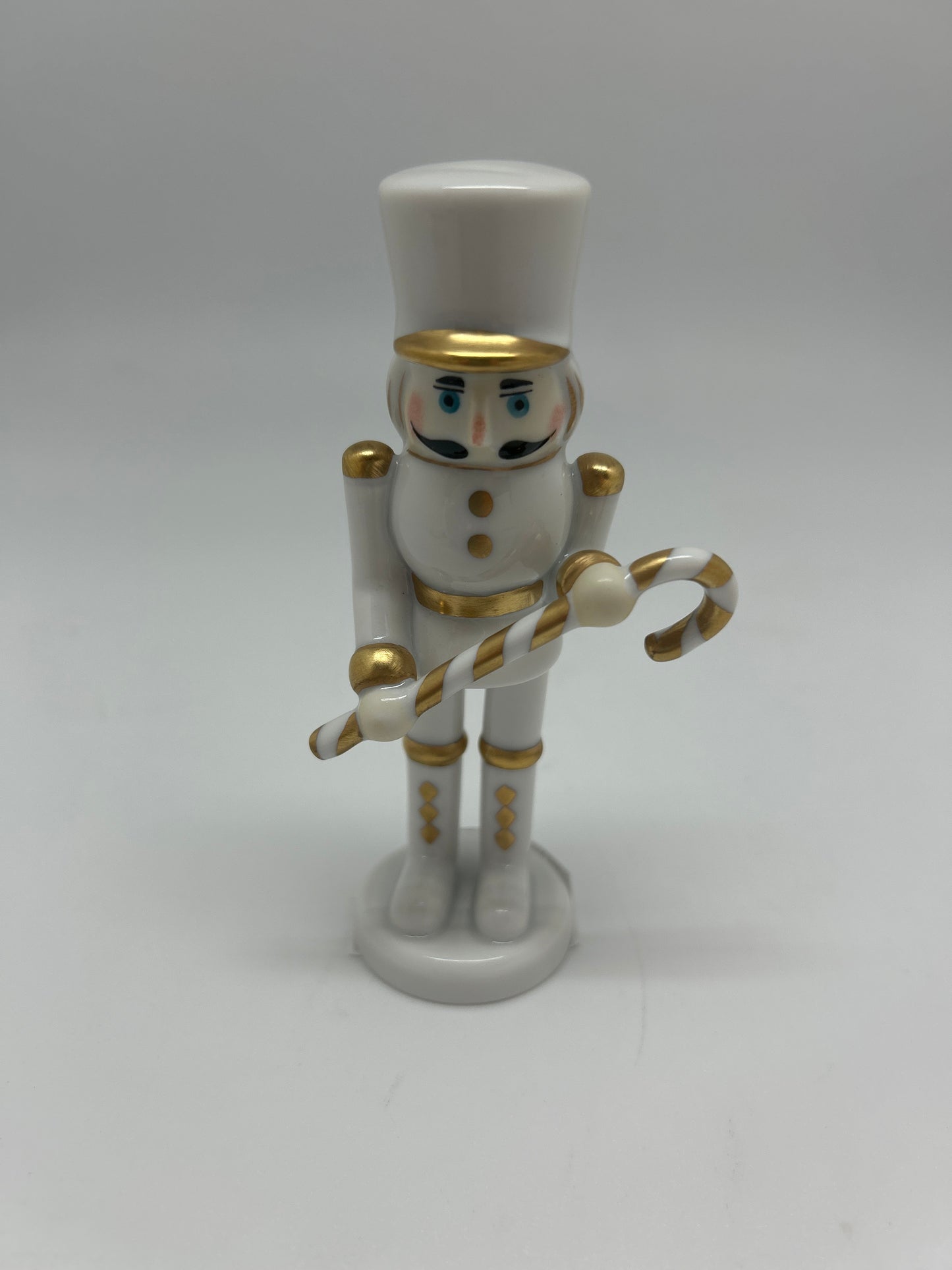 Small Nutcracker with Candy Cane