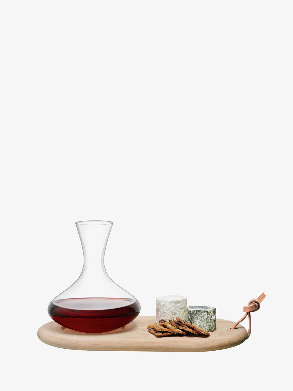 Wine Carafe & Oak Cheese Board 47oz