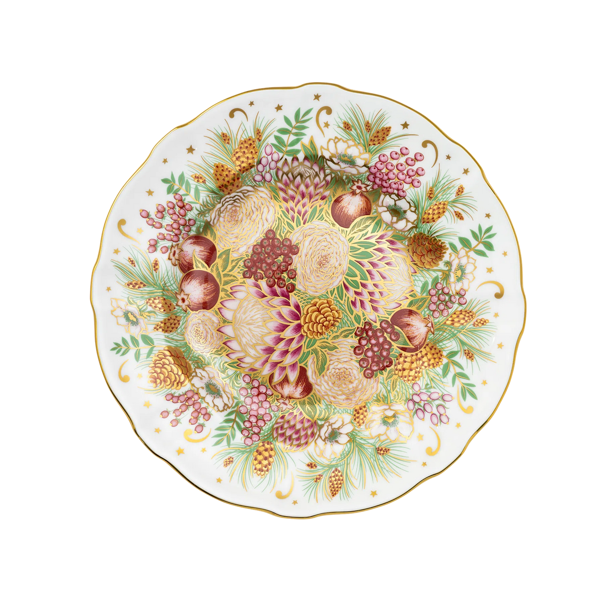 Holiday Bouquet Accent Plate