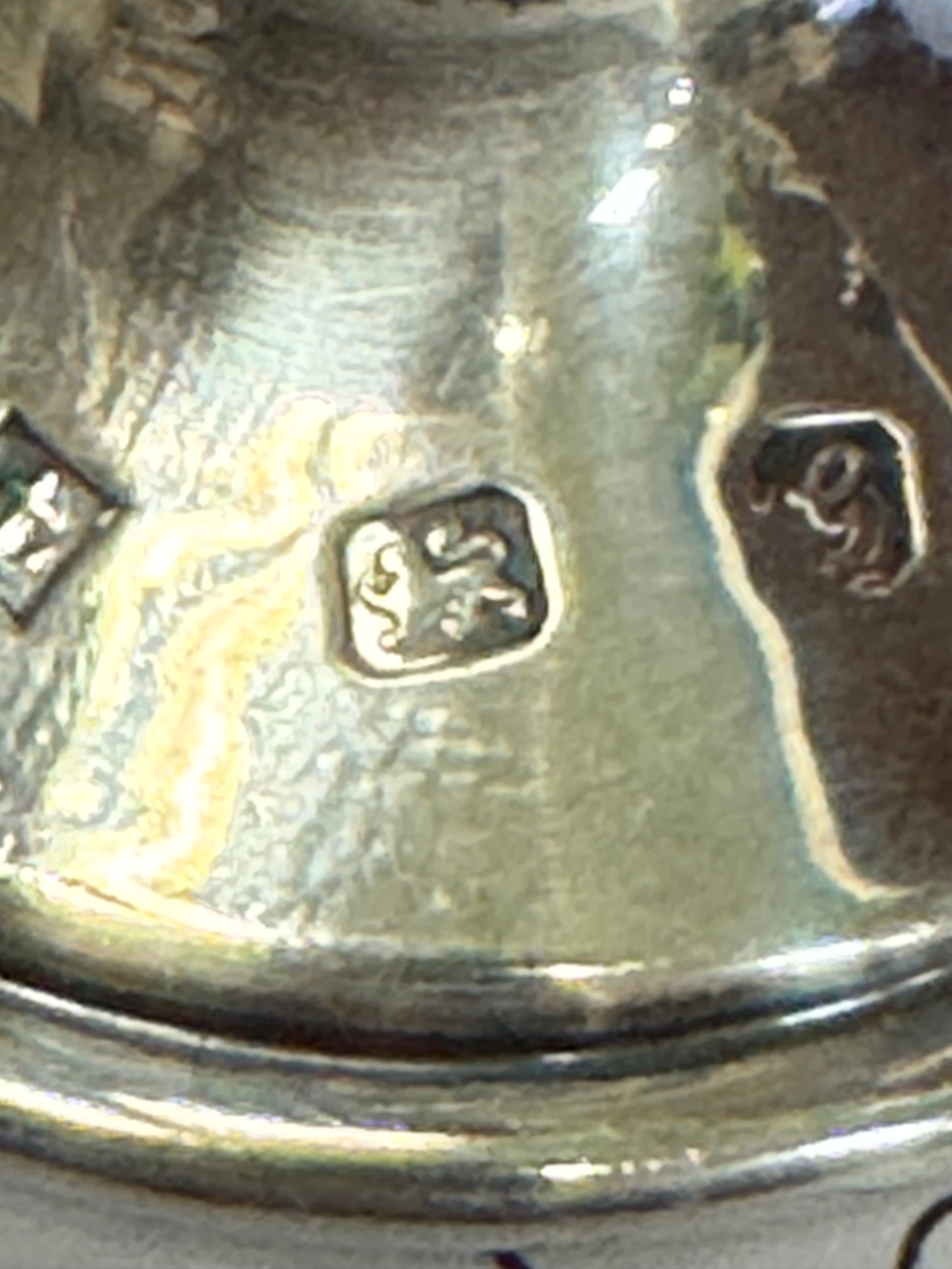 Sterling Silver Commemorative Goblet – Prince Charles & Lady Diana Spencer Engagement (1981)
