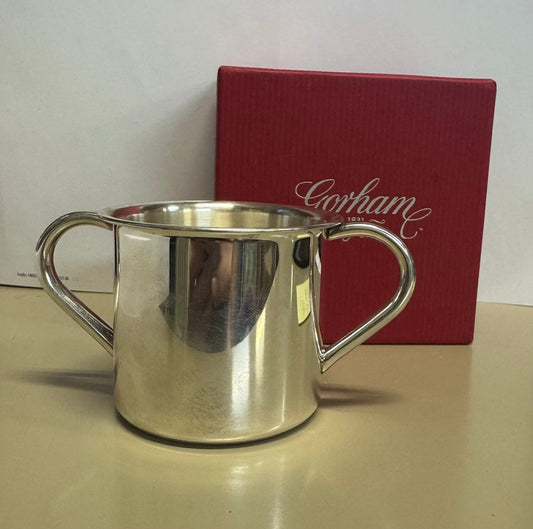 Double Handle Sterling Baby Cup