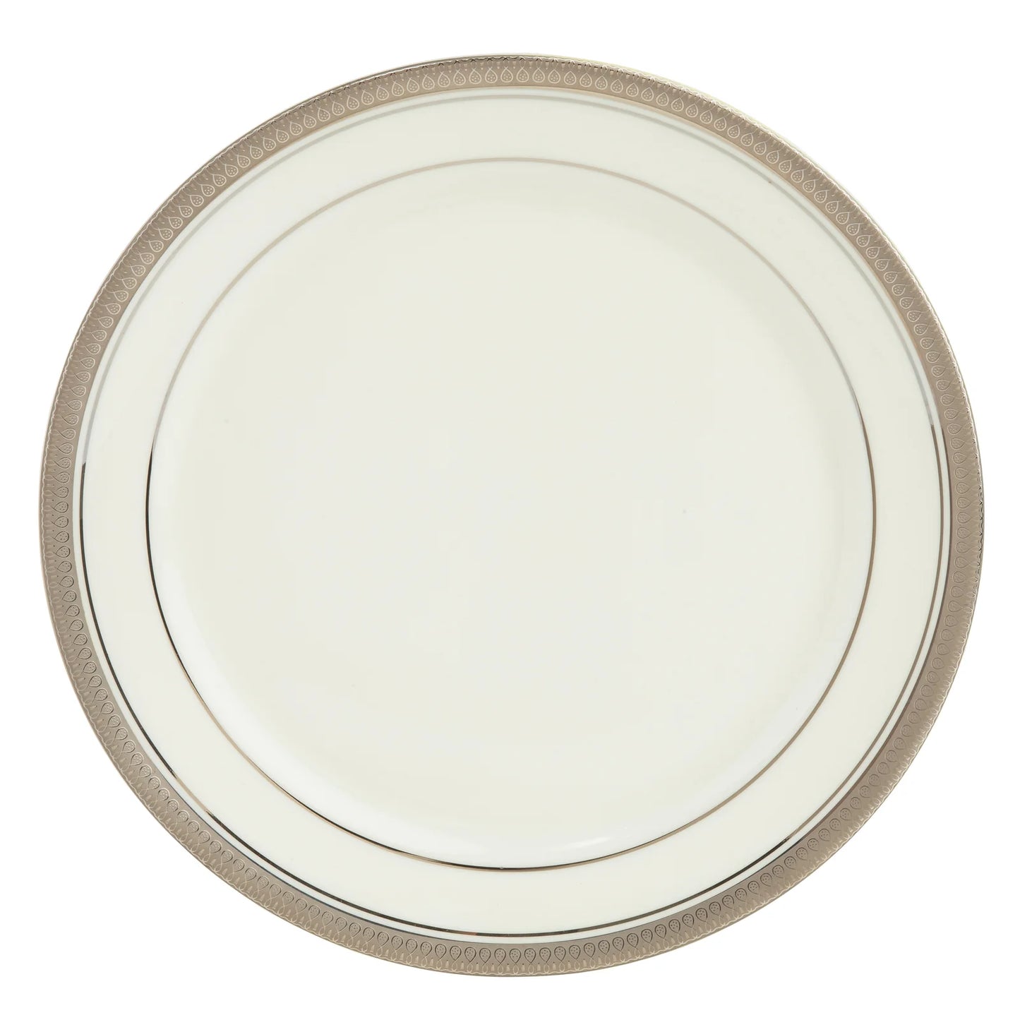 Geneva White Dinner Plate