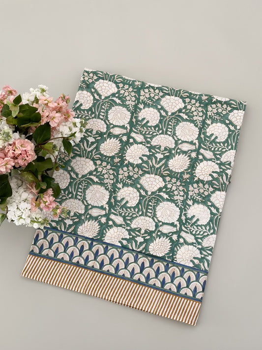 Forest Green Tablecloth