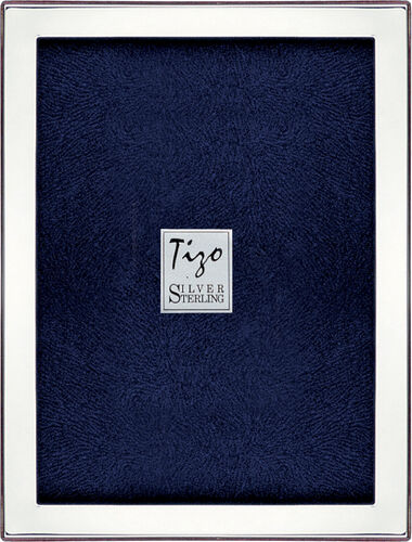 Flat Plain 925 Sterling Silver Frame