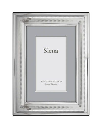 Timber Frame Silver Hammered Silver Frame – Hanley-Wood Fine Gifts