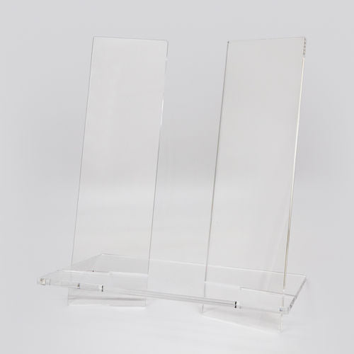 Lucite Vertical Book Stand