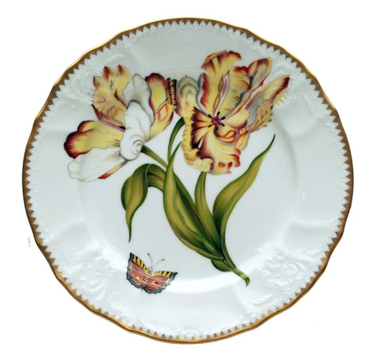 Pannonian Garden Double Tulips Salad Plate