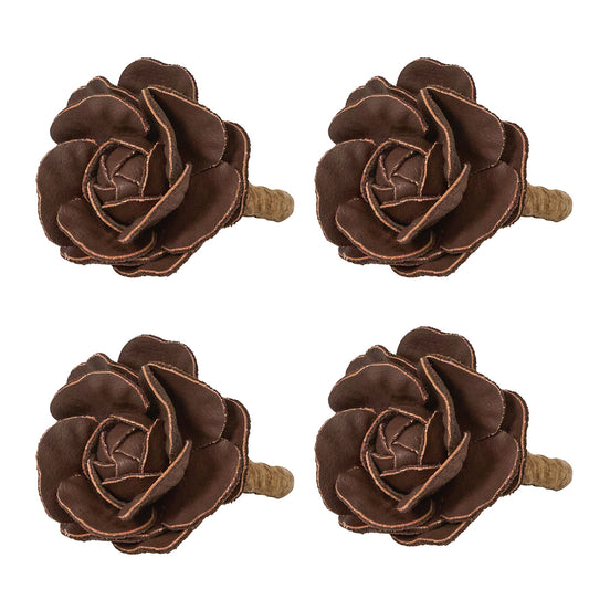 Camellia Napkin Ring Set of 4