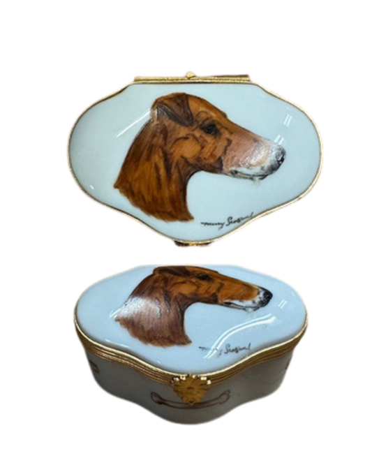 Scotland’s Yard Studio Dog Limoges Box