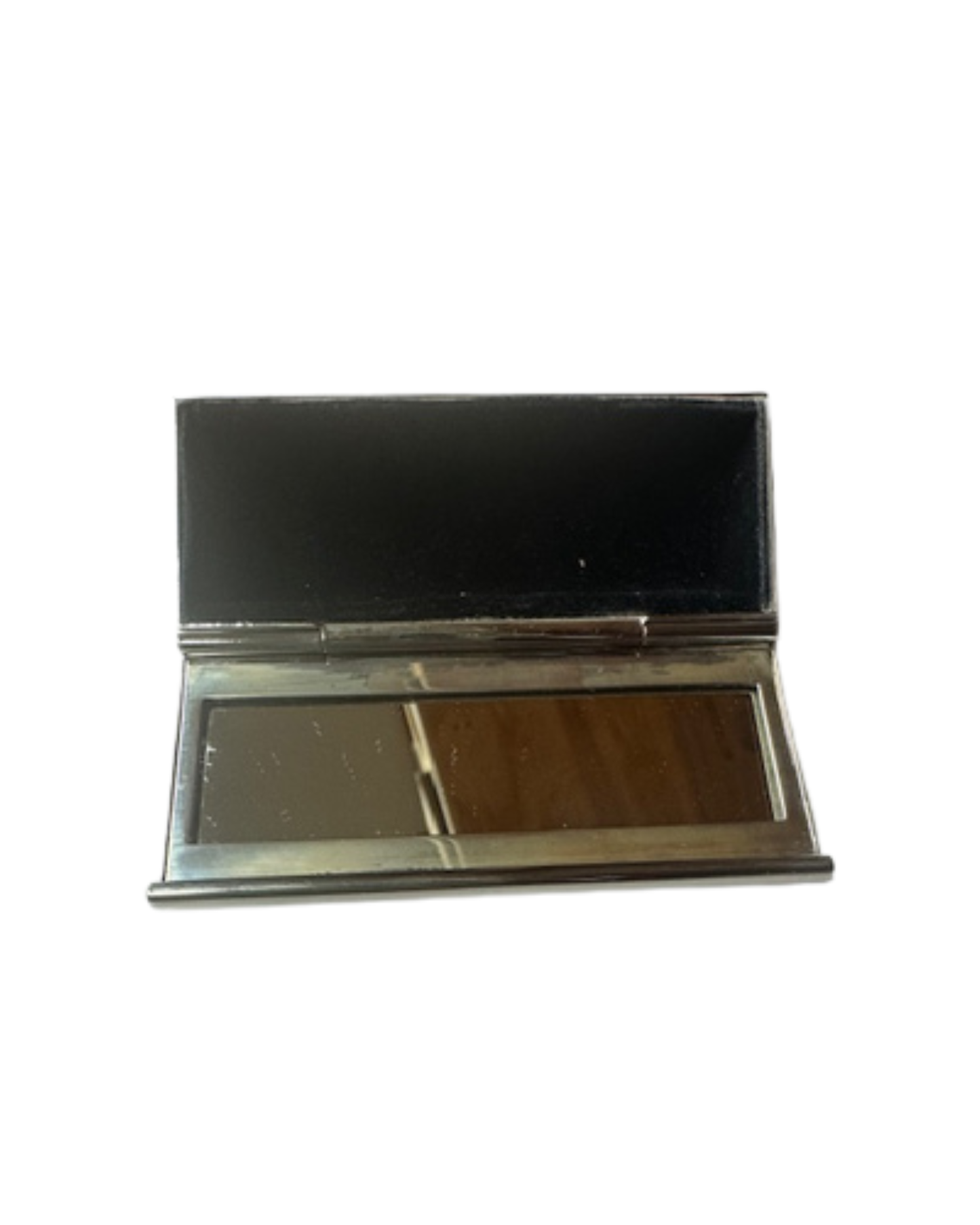 How many Frogs? Silverplate Lipstick Case w/ Mirror