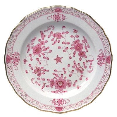 Oriental Flowers Amethyst Dessert Plate