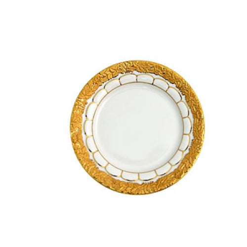 Golden Baroque Bread & Butter Plate