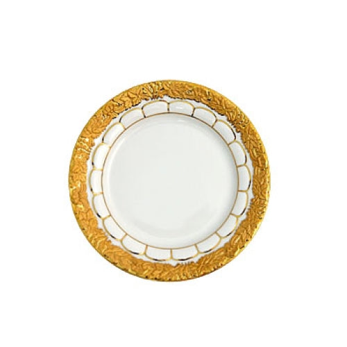 Golden Baroque Salad/Dessert Plate