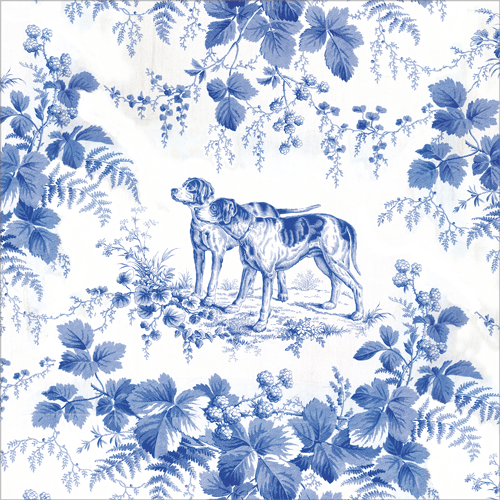Hunting Toile Napkin