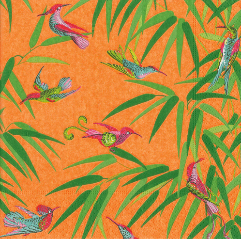 Birds in Paradise Cocktail Napkins