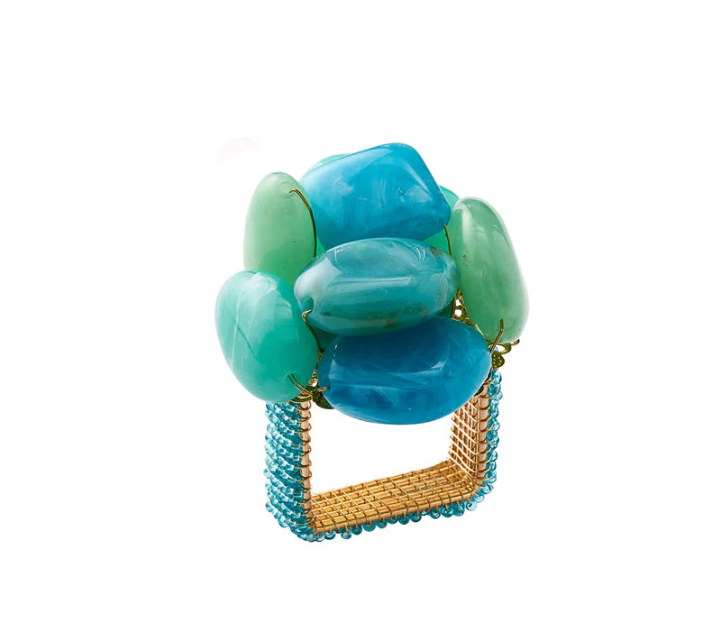 Sea Stone Napkin Ring