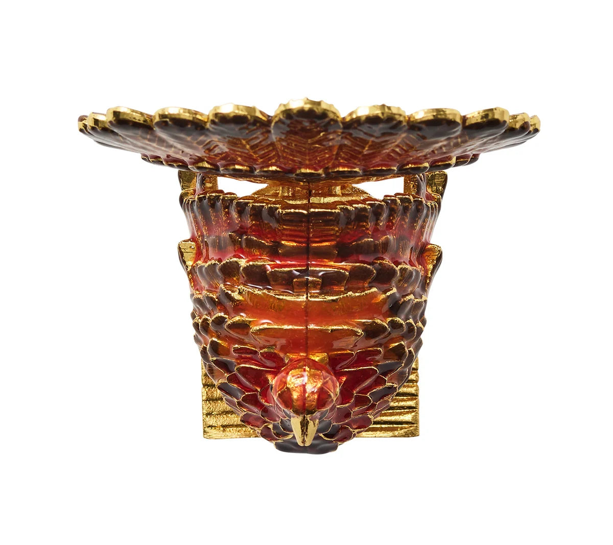 Turkey Trot Napkin Ring, Set of 4