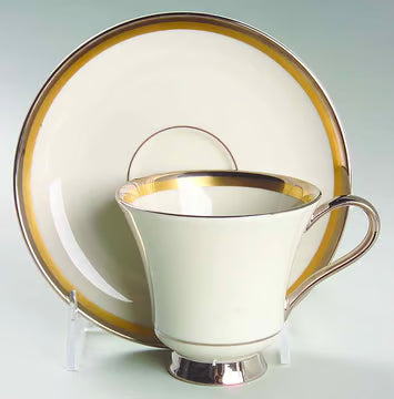 Champagne Tea Cup & Saucer