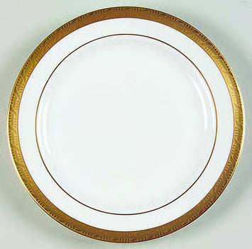 High Point Gold Bread & Butter Plate