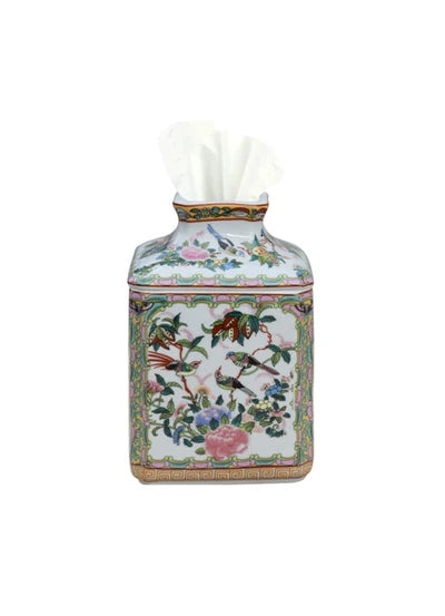 Porcelain Tissue Holder
