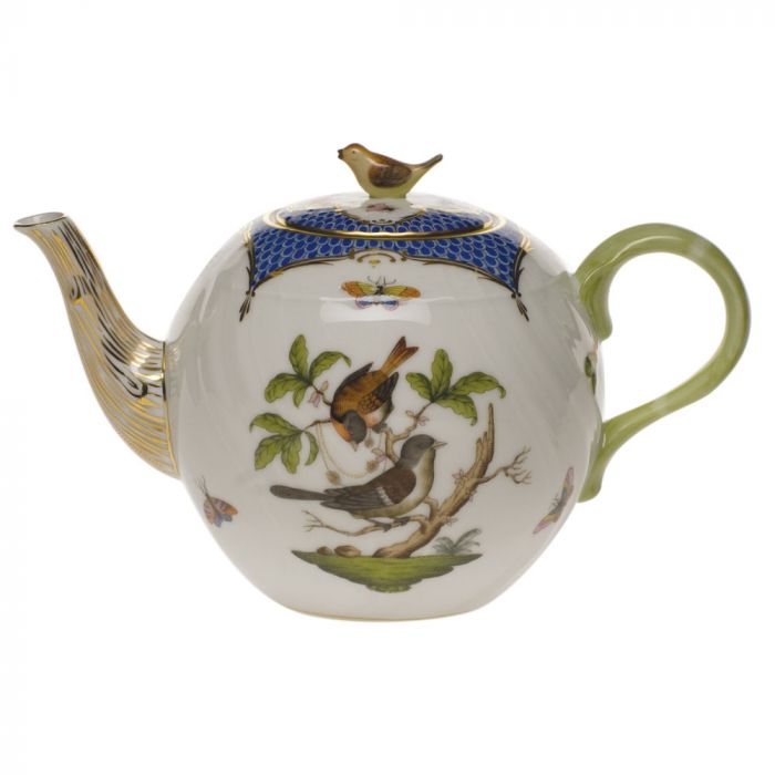 Rothschild Bird Blue, Brown, Green