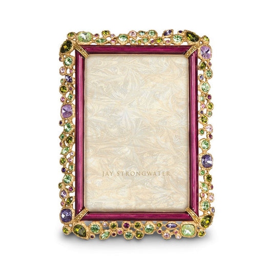 Emery Bejeweled 4" x 6" Frame - Bouquet