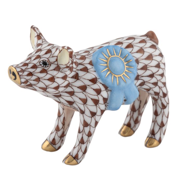 Blue Ribbon Pig