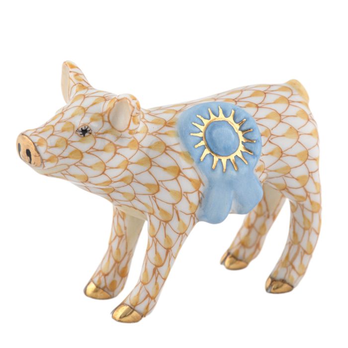 Blue Ribbon Pig