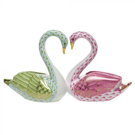 Kissing Swans