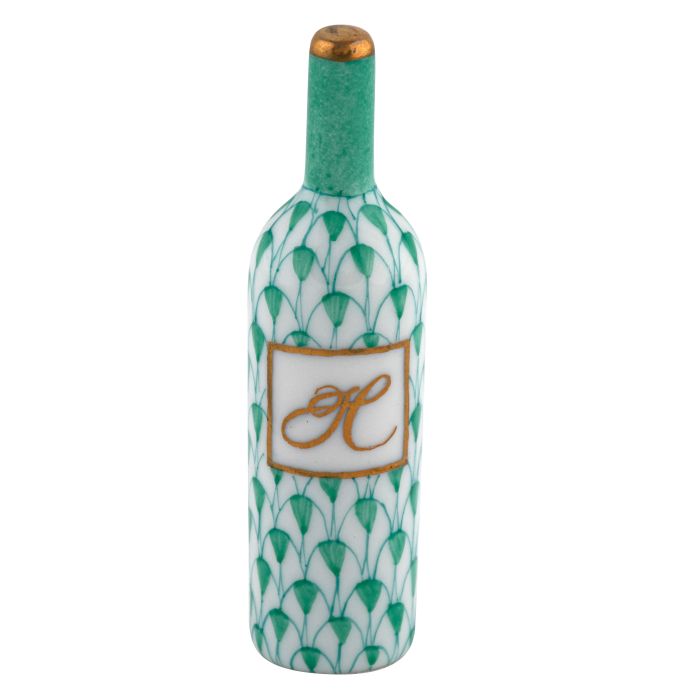 Herend Wine Bottle Figurine - Thumbnail 4