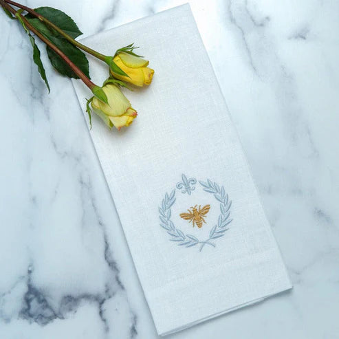 Crown Linen Designs Bee Linen Towel - Thumbnail 3
