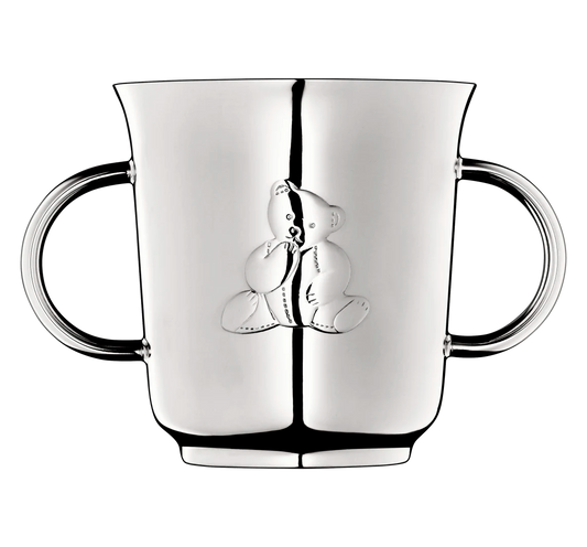 Charlie Bear Silver-Plated Baby Cup