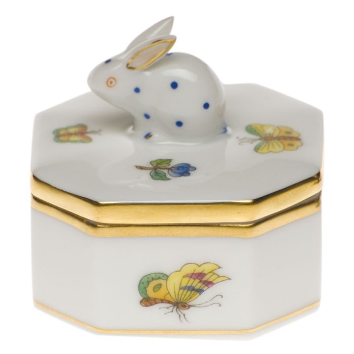 Petite Octagonal Box Rabbit