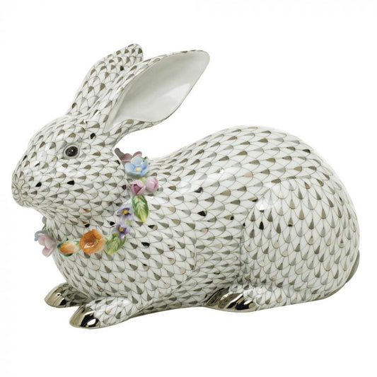 Gray Bunny with Garland LE